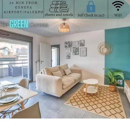 Green Cocon - Gare Annemasse A 3Min-Geneve Acces Direct Exterior photo