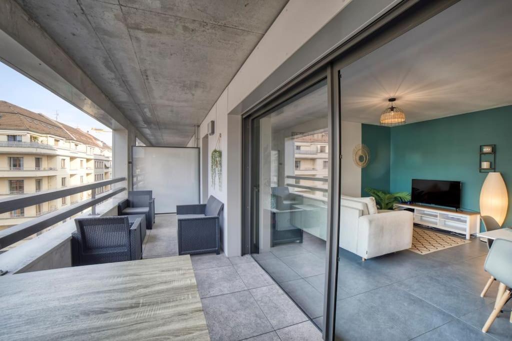 Cocon - Gare A 3min-geneve Acces Direct Apartment *
