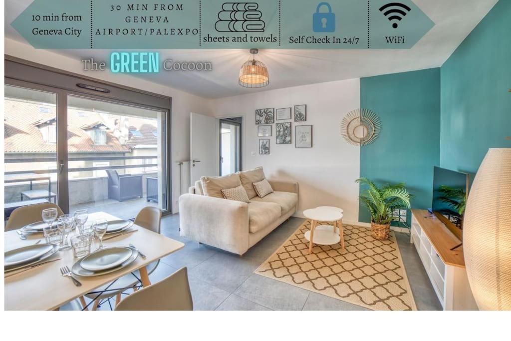 Cocon - Gare A 3min-geneve Acces Direct Apartment Annemasse